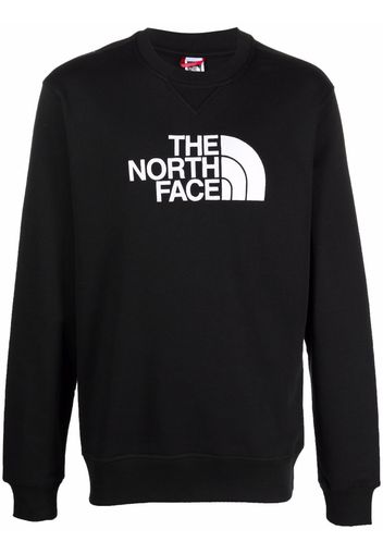 The North Face logo print sweatshirt - Nero