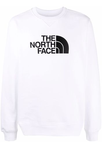 The North Face logo-print sweatshirt - Bianco