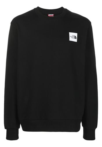 The North Face logo-print cotton sweatshirt - Nero