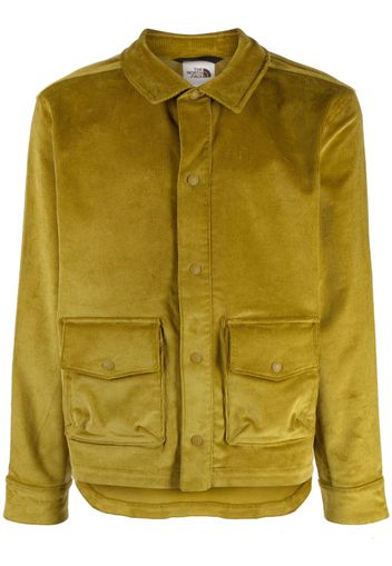The North Face corduroy cargo shirt jacket - Verde