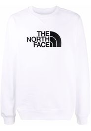 The North Face logo-print sweatshirt - Bianco