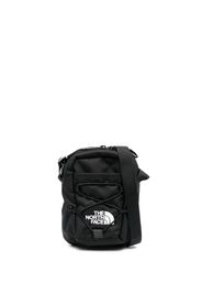 The North Face logo-embroidery messenger bag - Nero