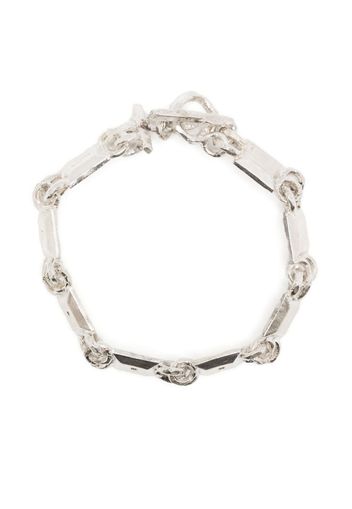 THE OUZE square-square sterling-silver bracelet - Argento