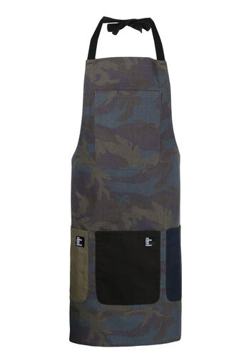 The Power for the People multiple-pocket detail apron - Multicolore