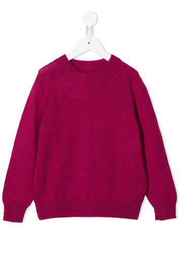 The Row Kids long-sleeve cashmere jumper - Rosa