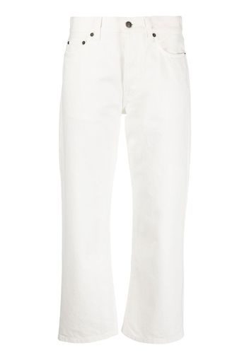 The Row Jeans dritti crop - Bianco