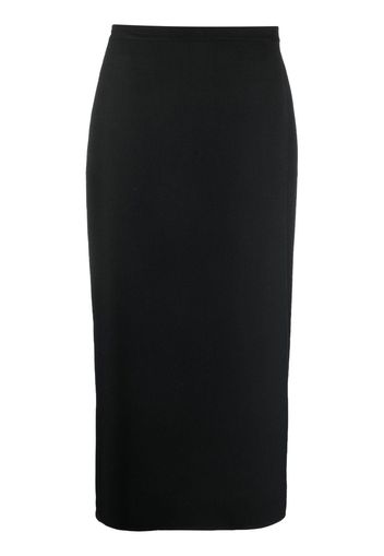 The Row mid-length straight skirt - Nero