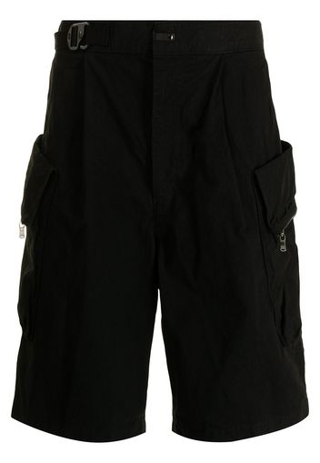 The Viridi-Anne belted cargo shorts - Nero