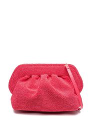 Themoirè bouclé clutch bag - Rosa