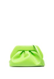 Themoirè Bios pleated clutch bag - Verde