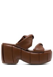 Themoirè Andromeda Basic sandals - Marrone