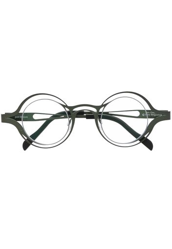 Theo Eyewear Zanzibar 508 double-frame glasses - Verde