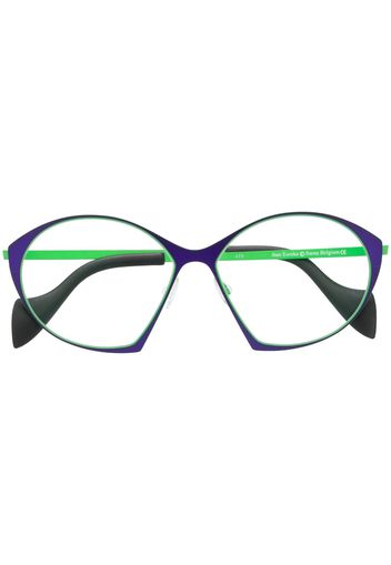 Theo Eyewear oversize-frame glasses - Viola