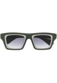 Theo Eyewear Mille+93 square-frame glasses - Verde