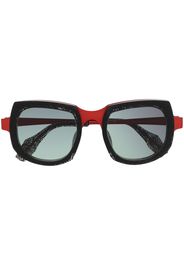 Theo Eyewear Aogashima tinted-lenses sunglasses - Rosso