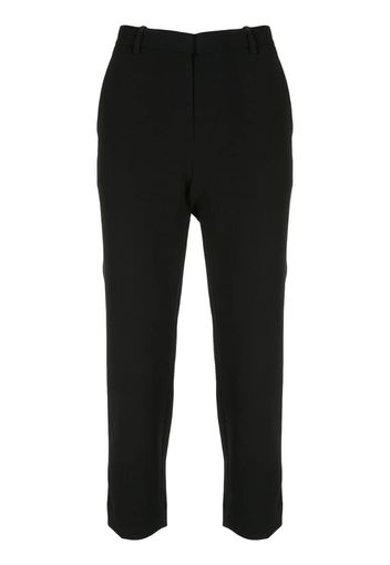 cropped tailored trousers