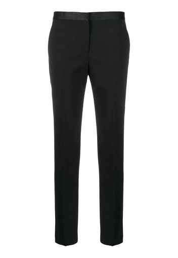 cropped tailored style trousers