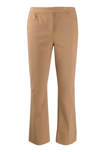 cropped tailored trousers