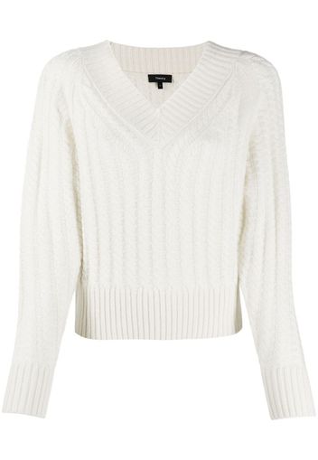 cable knit jumper