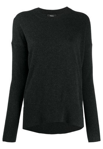 long-sleeve marl jumper