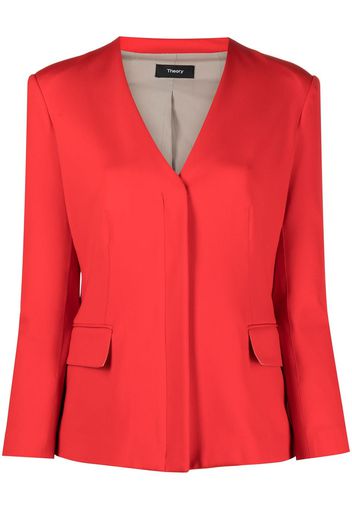 Theory Blazer monopetto sartoriale - Rosso