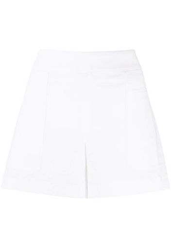 Theory pressed-crease shorts - Bianco