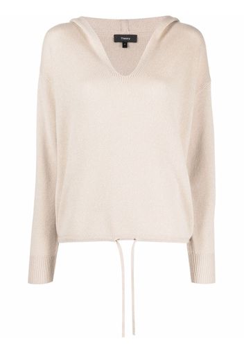 Theory hooded cashmere jumper - Toni neutri