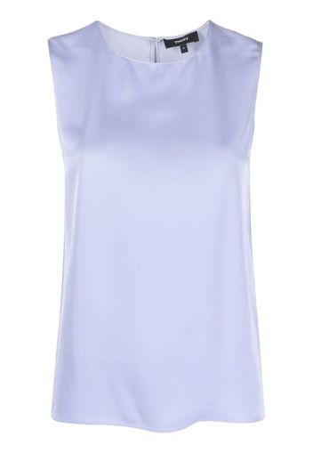 Theory Top smanicato - Blu