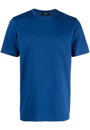 Theory crew neck short-sleeved T-shirt - Blu