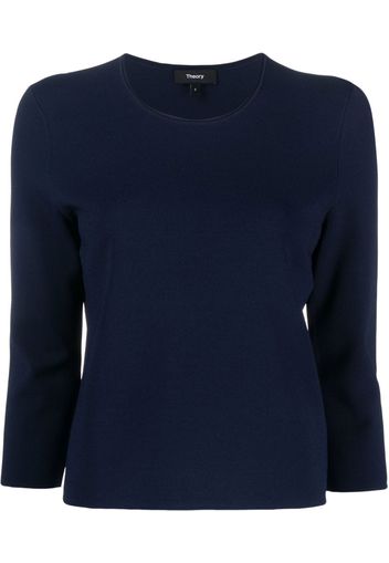 Theory crew neck jumper - Blu