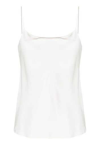 Theory sleeveless silk-blend top - Toni neutri