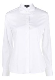 Theory concealed placket shirt - Bianco