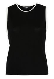 Theory Top in maglia leggero - Nero