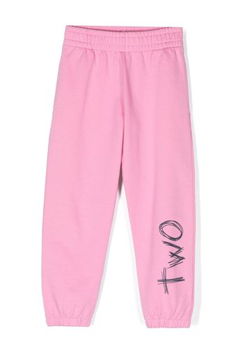 There Was One Kids Pantaloni sportivi con stampa - Rosa