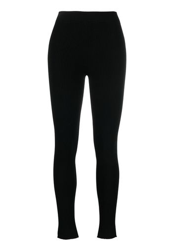 There Was One Leggings con spacco posteriore - Nero