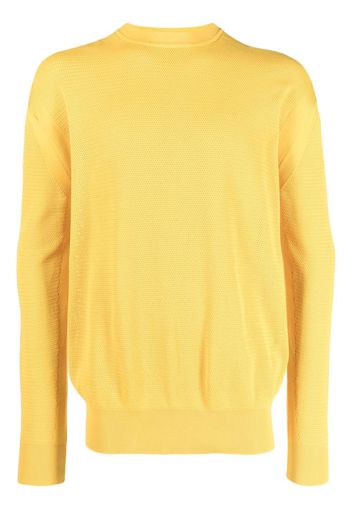 There Was One long-sleeve knitted jumper - Giallo