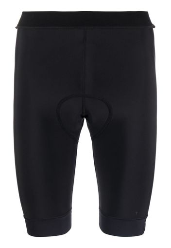 There Was One padded cycling shorts - Nero