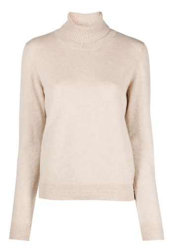 There Was One roll-neck cashmere jumper - Toni neutri