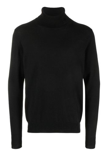 There Was One roll-neck cashmere jumper - Nero