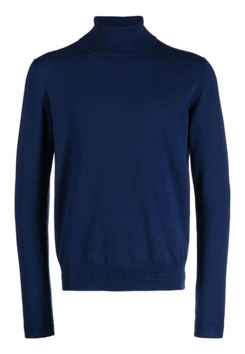 There Was One roll-neck cashmere jumper - Blu