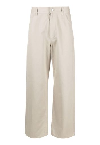 There Was One wide-leg gabardine trousers - Toni neutri