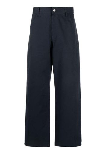 There Was One wide-leg gabardine trousers - Blu