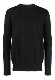 There Was One long-sleeve knitted jumper - Nero