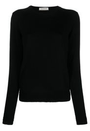 There Was One crew-neck cashmere jumper - Nero