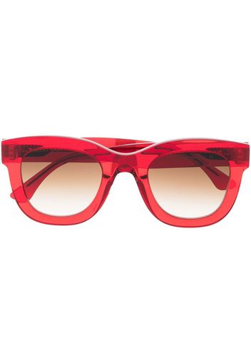 Thierry Lasry Gambly square-frame sunglasses - Rosso