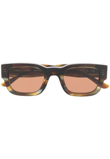 Thierry Lasry Foxxxy square-frame sunglasses - Marrone