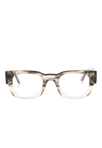 Thierry Lasry Loyalty square-frame glasses - Marrone