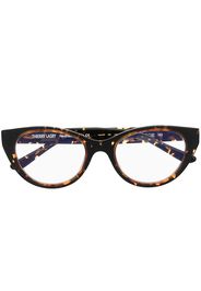 Thierry Lasry Occhiali cat-eye tartarugati - Marrone