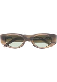 Thierry Lasry Mastermindy oval-frame sunglasses - Verde