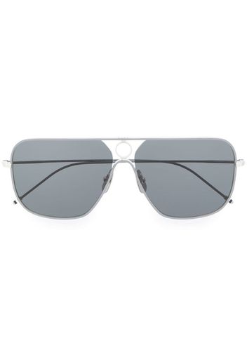 rectangular-frame sunglasses